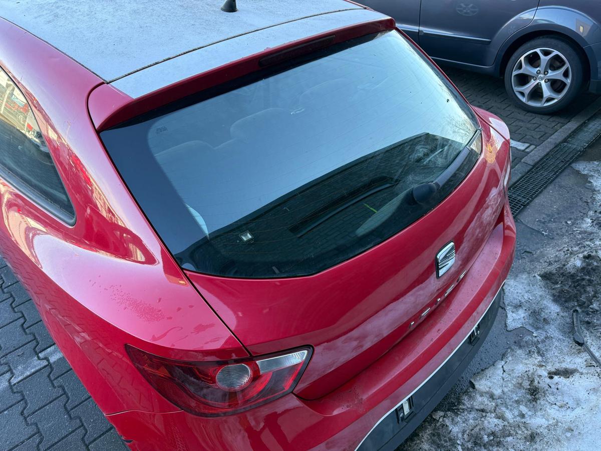 Seat Ibiza 6J original Heckklappe mit Scheibe LS3H Emocion 3 T&uuml;rer Rohbau BJ09